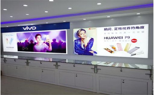 盐边软膜灯箱的材料组成。